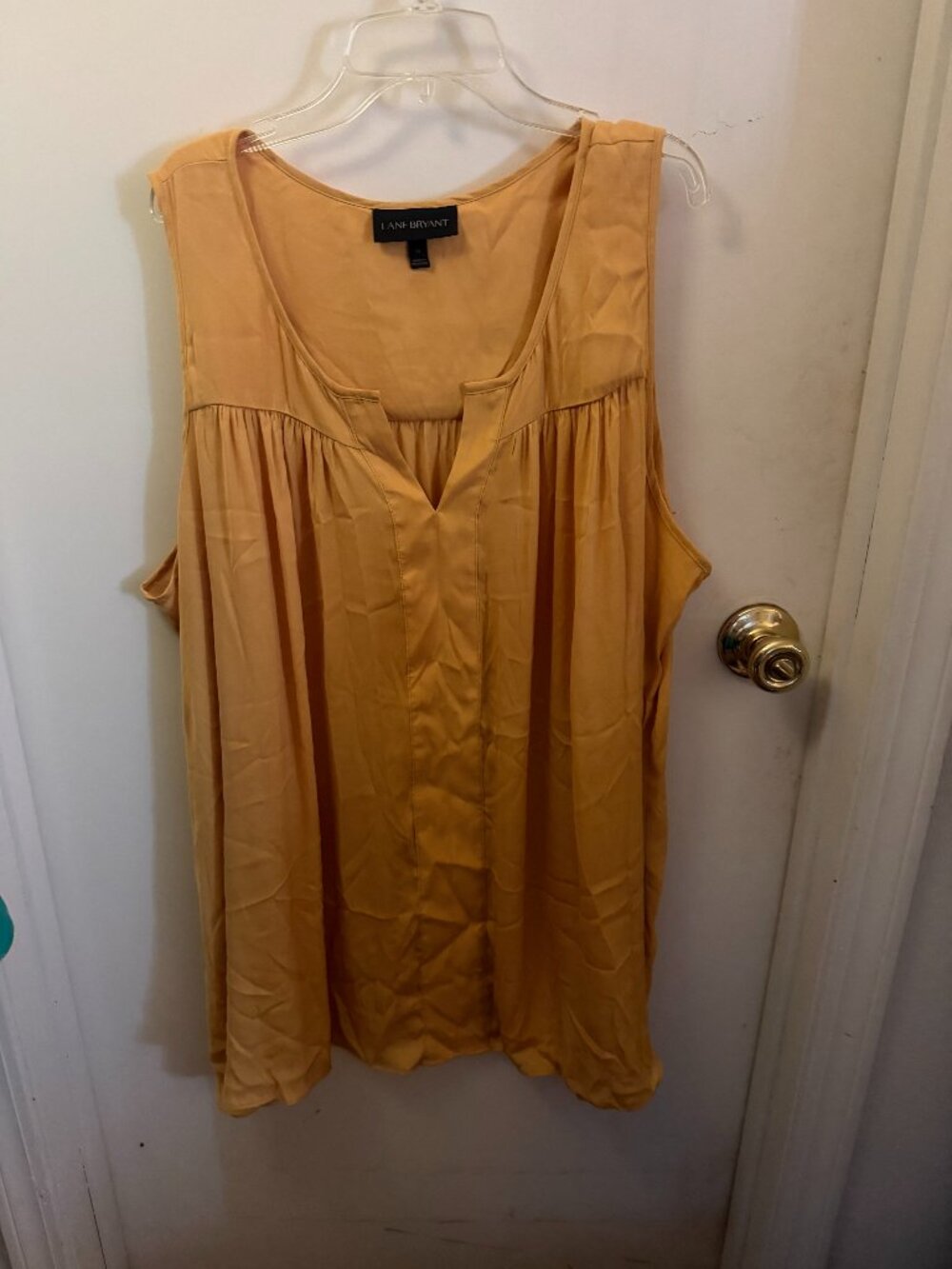 Lane Bryant Mustard Yellow Tunic W 24